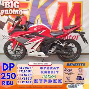Jual bekas cbr 150 tahun 2021 dp250 proses 1hari cash credit,lokasi di Cilodong