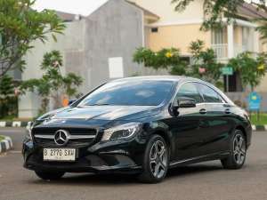 Jual bekas FULL RECORD MERCEDES BENZ CLA 200 AT 2016 HITAM ISTIMEWA,lokasi di 