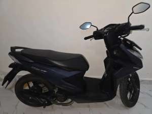 Honda Beat Deluxe Blue Doff lokasi di Lahat, tersedia melalui melalui situs Olx