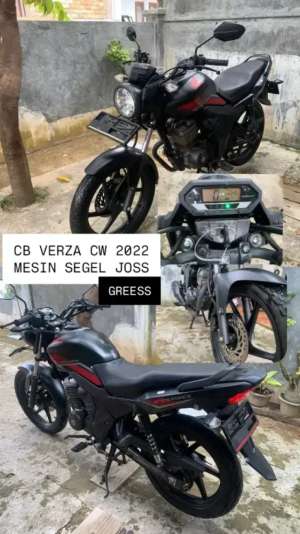 HONDA CB VERZA 2022 lokasi di Tanjung Senang, tersedia melalui melalui situs Olx