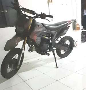 Jual bekas Trail custome bahan jupiter mx,lokasi di Cibinong