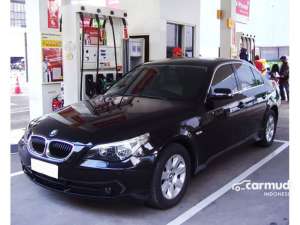 Jual bekas 2004 BMW 520i 2.2 Sedan E60 GRADE A Tangan Pertama Km 53 rb Plat B GENAP Pjk JAN 2026 Body Mulus Interior Orsinil No PR Siap Pakai Perfect Condition,lokasi di DKI Jakarta