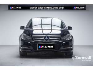 Jual bekas 2014 Mercedes-Benz C200 1.8 Avantgarde CGI Sedan AT Hitam Dp 1Jt No Pol Ganjil,lokasi di DKI Jakarta
