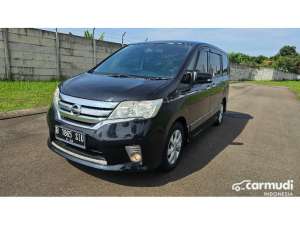 Jual bekas 2014 Nissan Serena 2.0 Highway Star MPV Hitam bebas Laka Banjir,lokasi di DKI Jakarta