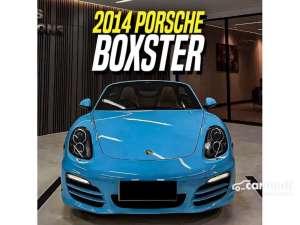 Jual bekas 2014 Porsche Boxster 2.7 Convertible White on Brown 981 Boxter Putih Blue Biru,lokasi di DKI Jakarta