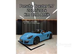 Jual bekas 2014 Porsche Boxster 2.7 Convertible,lokasi di DKI Jakarta