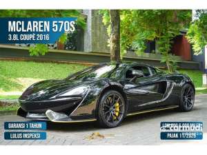 Jual bekas 2016 McLaren 570S 2.5 Coupe Odo 6 Rbuan DP TERENDAH,lokasi di Banten
