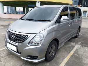 Jual bekas 2017 Hyundai H-1 Elegance 12 Seat Jok Kulit B GANJIL Pjk NOV 2025 Siap Pakai Luar Kota KREDIT DP15jt,lokasi di Jakarta DKI