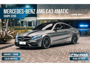 Jual bekas 2017 Mercedes-Benz AMG C43 3.0 Coupe Odo 11 Rbuan DP TERENDAH,lokasi di Banten