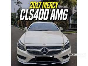 Jual bekas 2017 Mercedes-Benz CLS400 3.0 AMG Dynamic Coupe White on Black Mercy CLS 400 Putih,lokasi di DKI Jakarta
