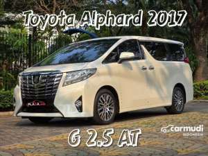 Jual bekas 2017 Toyota Alphard 2.5 G MPV DP 24 JUTA,lokasi di DKI Jakarta