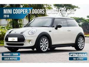 Jual bekas 2018 MINI Cooper 1.5 3 Door Hatchback F56 ODo 22 Rbuan DP TERENDAH,lokasi di Banten