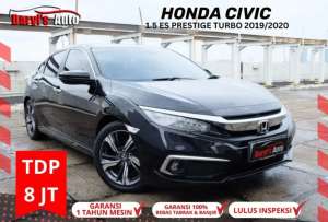 Jual bekas 2020 Honda Civic 1.5 ES Prestige Turbo Tdp8jt,lokasi di 