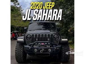 Jual bekas 2020 Jeep Wrangler 2.0 Sahara Unlimited SUV JL Grey on Black Full Mods Abu-abu,lokasi di DKI Jakarta