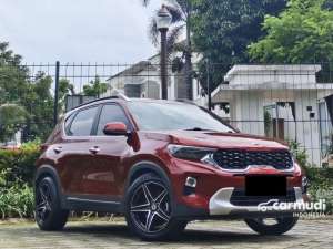 Jual bekas 2021 KIA Sonet 1.5 Premiere SUV low km terawat dan siap pakai,lokasi di DKI Jakarta