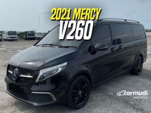 Jual bekas 2021 Mercedes-Benz V260 2.0 LWB Van Black Mercy V 260 Viano Vito Hitam,lokasi di DKI Jakarta