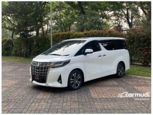 2021 Toyota Alphard 2.5 G MPV, Putih Low Odo , tersedia melalui melalui situs Carmudi