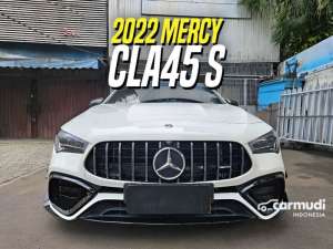Jual bekas 2022 Mercedes-Benz AMG CLA45 2.0 S 4MATIC Coupe White on Black Mercy CLA 45 CLA45S Putih,lokasi di DKI Jakarta