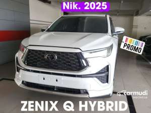 Jual bekas 2025 Toyota Kijang Innova Zenix 2,0 Q HV TSSPremium Color Hybrid Modelista Promo,lokasi di DKI Jakarta