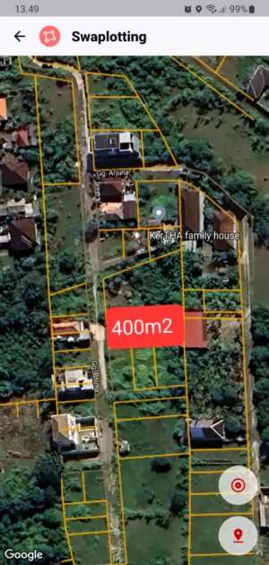 400m2 dekat pantai pandawa bali lokasi di Kuta Selatan, tersedia melalui melalui situs Olx