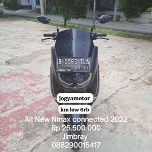 Jual bekas All New Nmax connected 2022 Hijau Motor Bekas Berkualitas jogyamotor,lokasi di Tangerang Selatan