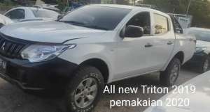 Jual bekas All new Triton 2019 pemakaian 2020 siap pakai,lokasi di 