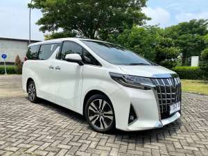 Jual bekas ALPHARD G 2021 ATPM FACELIFT ALPHARD 2021 white ALPHARD TSS sensing,lokasi di 