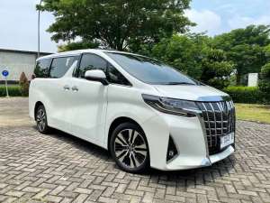 Jual bekas ALPHARD G 2021 ATPM FACELIFT ALPHARD 2021 putih ALPHARD TSS sensing,lokasi di 