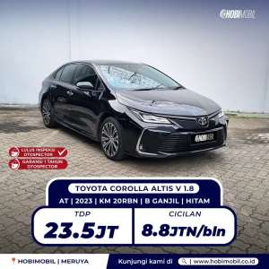 Jual bekas Altis v 1.8 at 2023 tdp 23.5jt garansi mesin,lokasi di 
