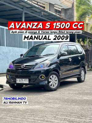 Jual bekas Antik AVANZA S 1500CC MANUAL 2009,lokasi di 