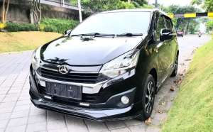 Jual bekas ANTIK KM30 New Ayla 1.2 R Deluxe 2018 Hitam Matic Full Ors Spt Agya G,lokasi di 