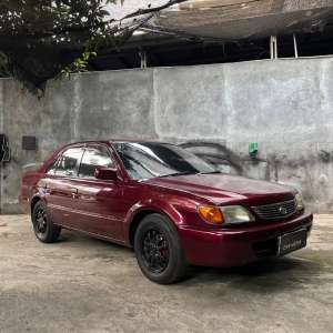 Jual bekas Antik Terawat Toyota Soluna GLi 1.5 Merah 2002 MT,lokasi di 