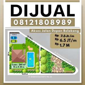 Araya Greenwood Golf 375 meter Djati Lounge dan Area Kos Kosan Binus lokasi di Blimbing, tersedia melalui melalui situs Olx