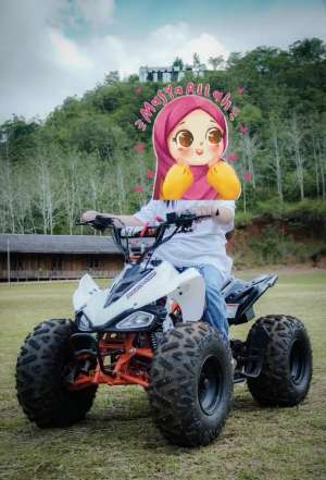 Jual bekas ATV 100cc MERK VIAR MURAH,lokasi di Cempaka