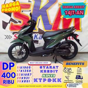 Jual bekas bayar 400 bisa bawa plng MTR beat 2023 cash credt,lokasi di Cilandak