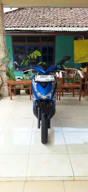 Jual bekas Beat CBS Led 2024 Biru,lokasi di Subang