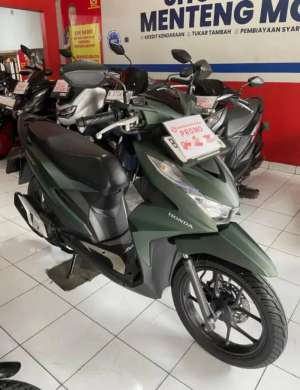 Jual bekas BEAT DELUXE HIJAU TH 2024, BERGARANSI,lokasi di Kemang