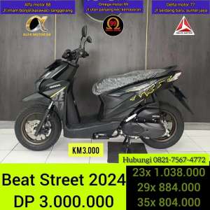 Jual bekas Beat Street 2024 Motor Bekas Berkualitas,lokasi di Kemayoran
