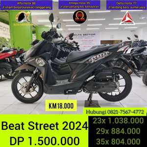 Jual bekas Beat Street 2024 Motor Bekas Berkualitas,lokasi di Kemayoran