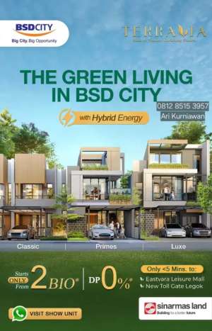 Belova classic terravia bsd city disc 12,5 DP nol persen auto approve lokasi di Bumi Serpong Damai, tersedia melalui melalui situs Olx
