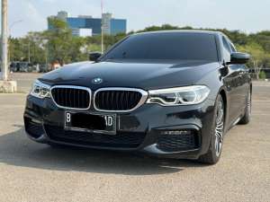 Jual bekas BMW 530I MSPORT AT HITAM 2020 SIAP PAKAI TERMURAH,lokasi di Jakarta DKI