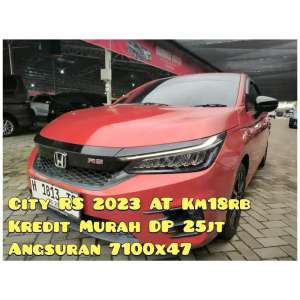 Jual bekas City RS 2023 Orange Metik Km18Rban 7Airbags,lokasi di 