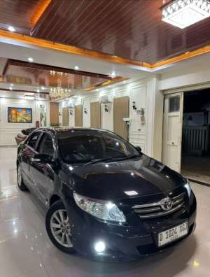 Jual bekas Corolla Altis V 1.8 2009 nik 2008 Matic Hitam,lokasi di 