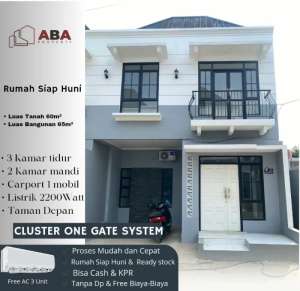 CUKUP 3JUTA LANGSUNG AKAD RUMAH 2 LANTAI KLASIK EROPA DI CIBUBUR lokasi di Ciracas, tersedia melalui melalui situs Olx