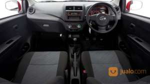 Jual bekas Daihatsu Ayla 1.0 M MT 2017 Merah,lokasi di Kota Semarang