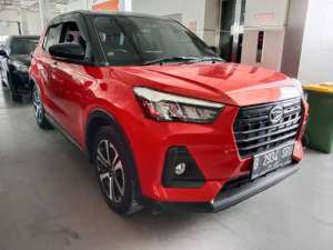 Jual bekas Daihatsu Rocky 1.0T R AT 2021 Merah Gress Garansi mesin dan transmisi,lokasi di 