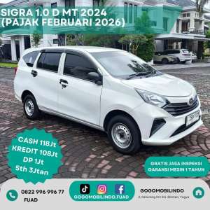 Jual bekas daihatsu sigra D 2024 manual,lokasi di 