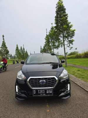 Jual bekas Datsun Go 2019 Matic Cvt Hitam KM 57rb,lokasi di 