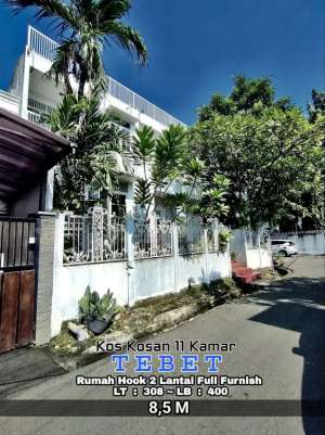 DD232 Rumah Kost Hoek 308 m2 Tebet Jakarta Selatan lokasi di Tebet, tersedia melalui melalui situs Olx