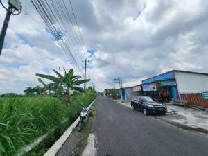 Dekat Pamella 7 Supermarket,Tanah Tepi Aspal di kalasan, cocok Ruko lokasi di Sleman, tersedia melalui melalui situs Olx